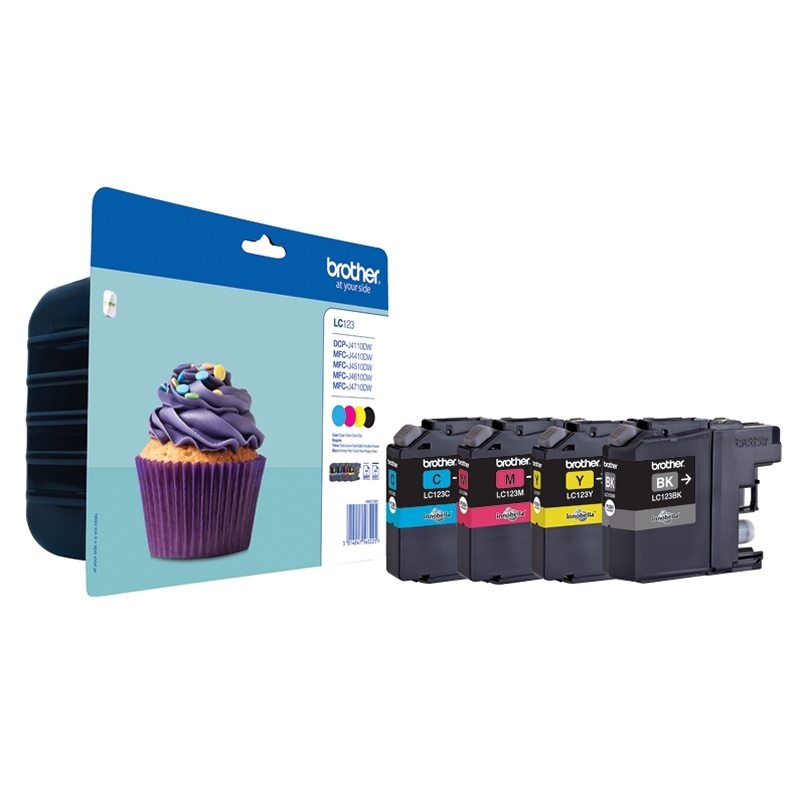 CCICTO0388_800 Brother Cartucho Multipack LC123VALBP - Imagen 1
