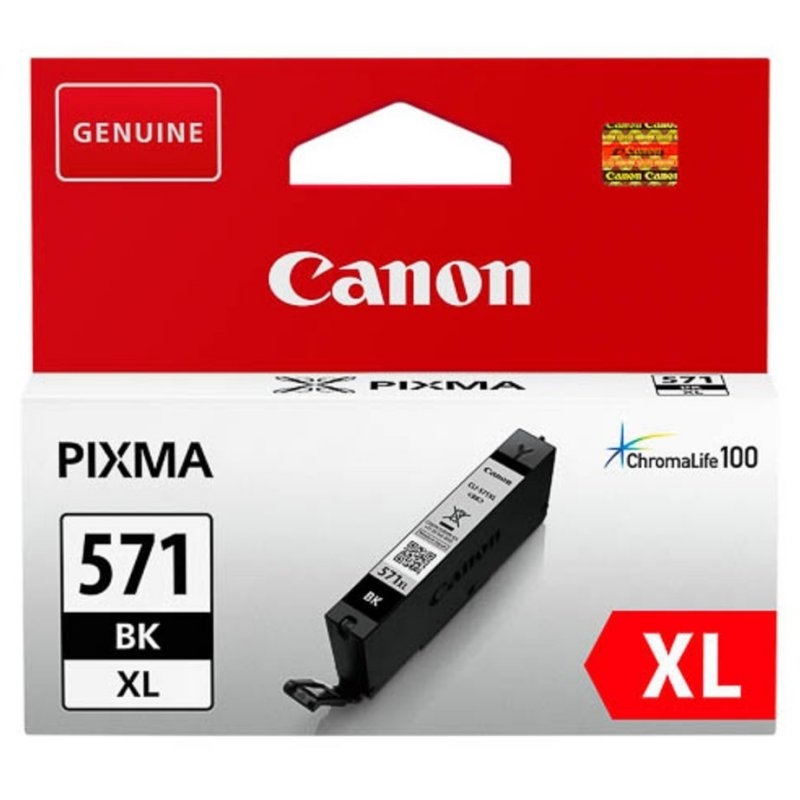 CCICTO0575_800 Canon Cartucho CLI-571BK XL Negro - Imagen 1
