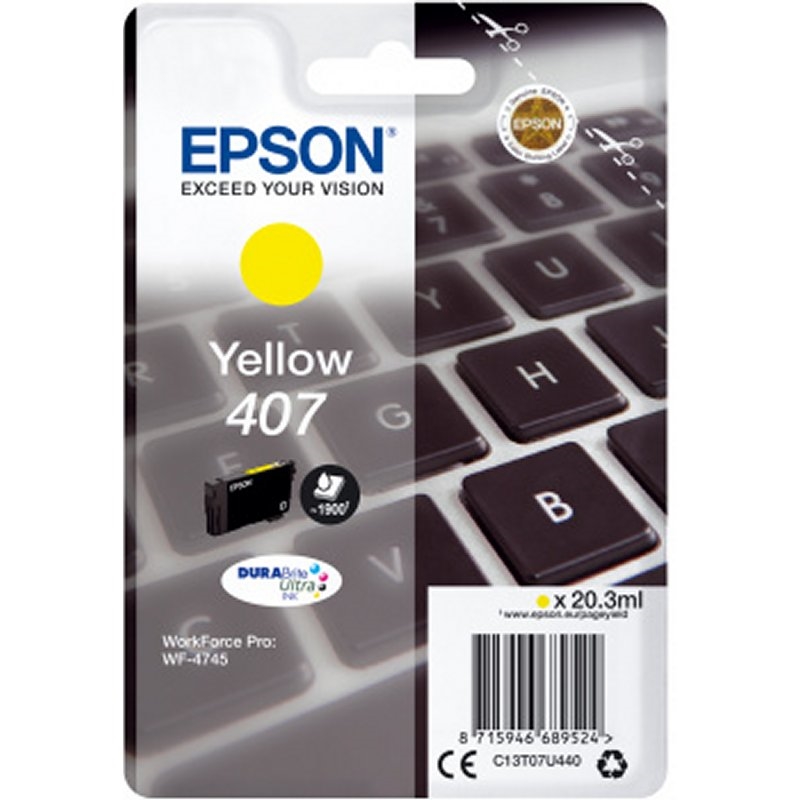CCICTO0839_800 Epson Cartucho WF-4745 Amarillo - Imagen 1