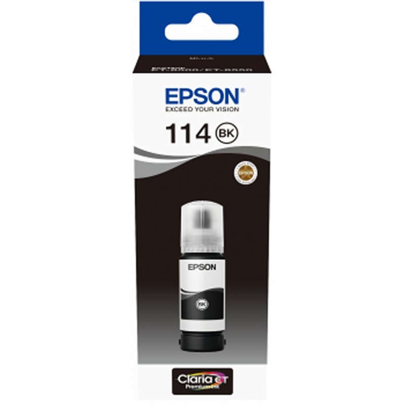 CCICTO0847_800 Epson Botella Tinta Ecotank 114 Negro - Imagen 1