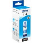Epson Botella Tinta Ecotank 114 Cyan - Imagen 2