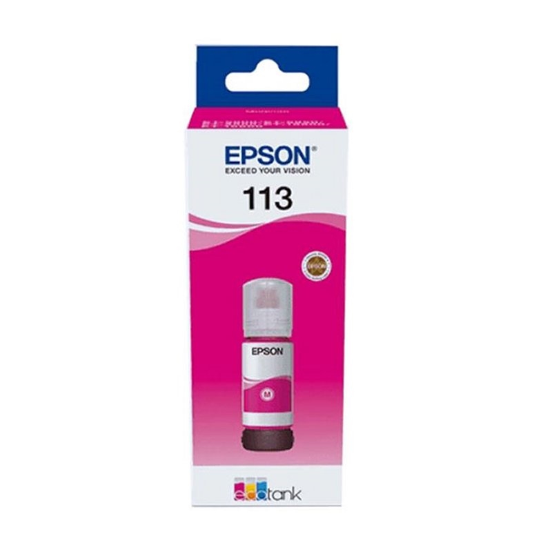 CCICTO0860_800 Epson Botella Tinta Ecotank 113 Magenta - Imagen 1