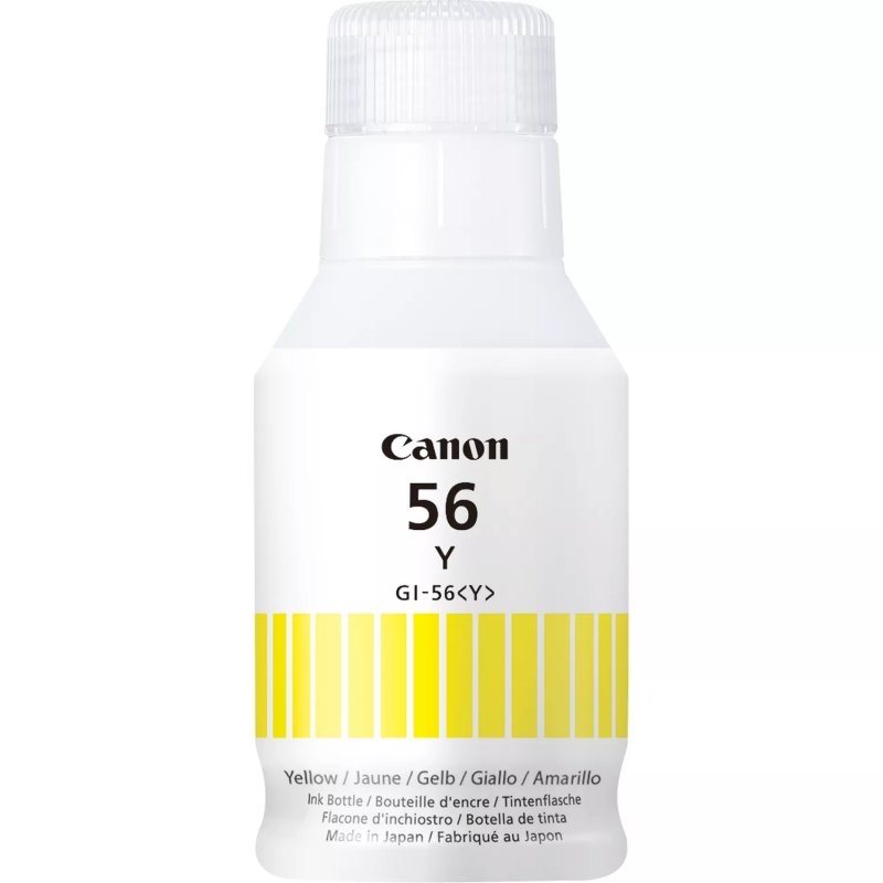 CCICTO0882_800 Canon Botella Tinta GI-56Y Amarillo - Imagen 1