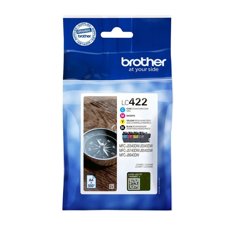 CCICTO0906_800 Brother Cartucho Multipack LC422VAL - Imagen 1