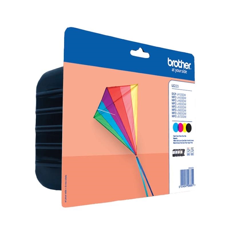 CCICTO1019_800 Brother Cartucho Multipack LC223VALBP - Imagen 1