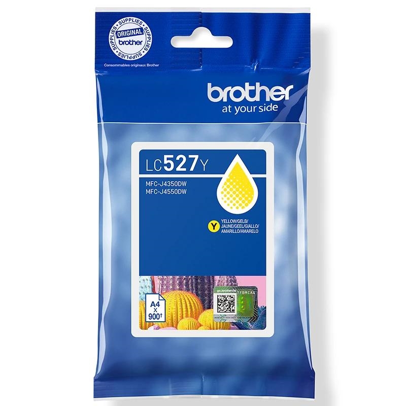 CCICTO1033_800 Brother Cartucho LC527Y Amarillo - Imagen 1