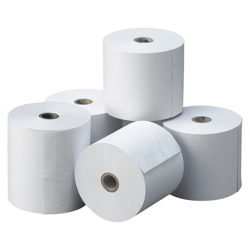 CCIPAP0085_800 Rollo Papel Térmico 80X80X12 MM Pack 6 Uds sin BPA - Imagen 1