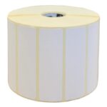 Zebra Caja de 12 rollos etiquetas 76 x 51 mm