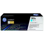 HP Tóner 305A  Cyan