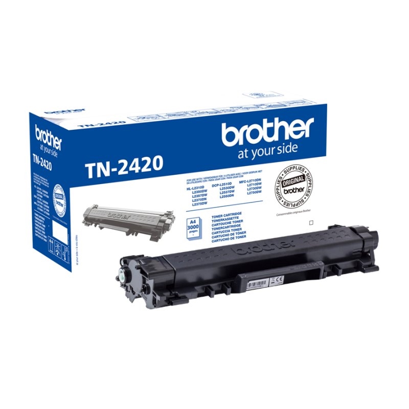 CCITOR0496_800 Brother Tóner TN2420 Negro - Imagen 1