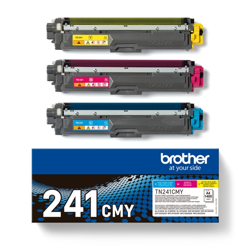 CCITOR0554_800 Brother Tóner Multipack TN241CMY - Imagen 1