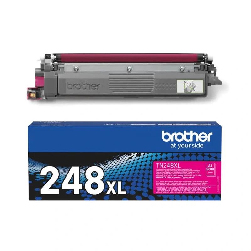 CCITOR0612_800 Brother Tóner TN248XLM Magenta - Imagen 1