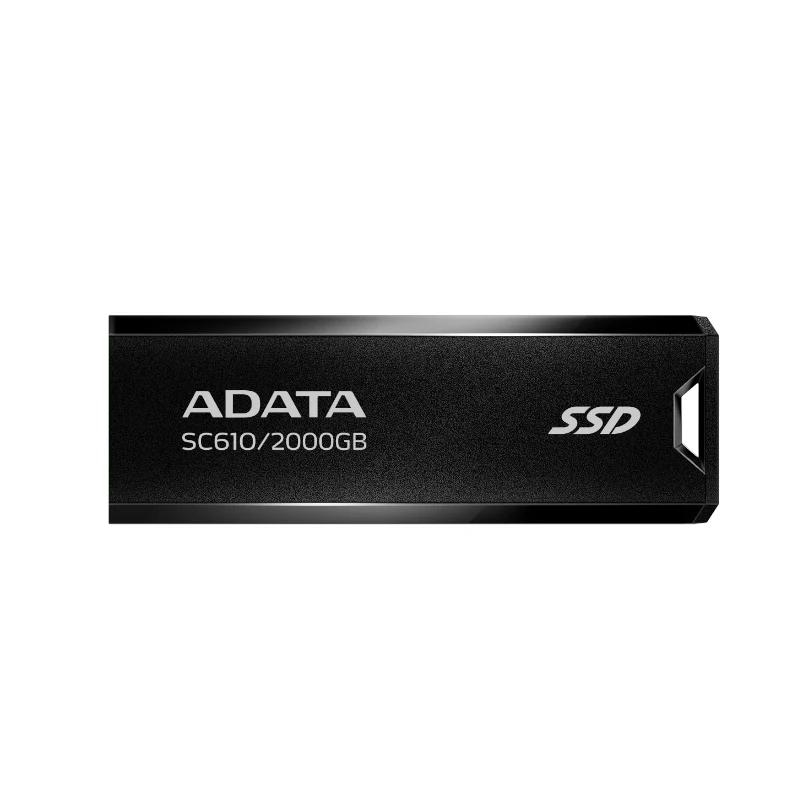 FAEDDE0395_800 ADATA SC610 SSD Externo 2TB USB 3.2 Gen2 Negro - Imagen 1