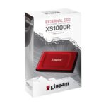 Kingston XS1000 eSSD 1Tb USB 3.2 tipo-C Rojo - Imagen 3