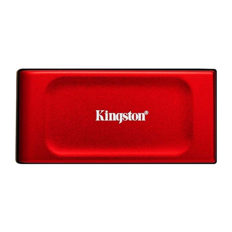 FAEDDE0425_800 Kingston XS1000 eSSD 2Tb USB 3.2 tipo-C Rojo - Imagen 1