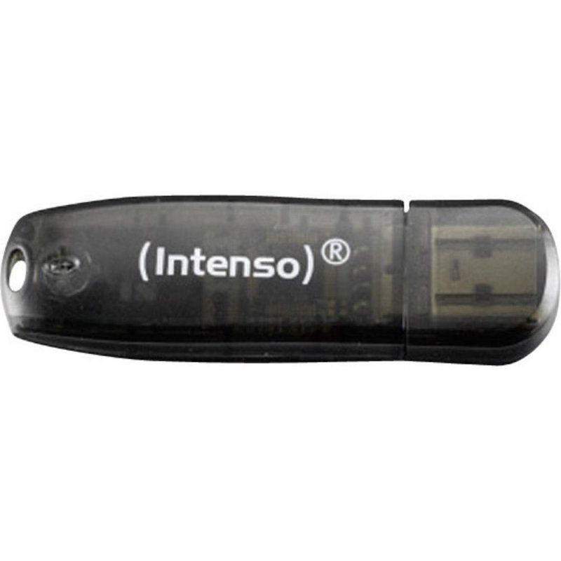 FAELAP0280_800 Intenso 3502470 Lápiz USB 2.0 Rainbow 16GB Negro - Imagen 1