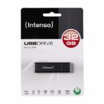 Intenso 3521481 Lápiz USB 2.0 Alu 32GB Antracita - Imagen 3