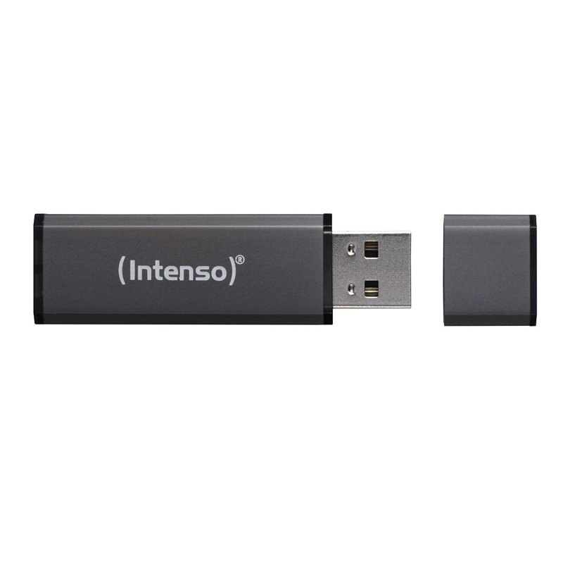 FAELAP0289_800 Intenso 3521491 Lápiz USB 2.0 Alu 64GB Antracita - Imagen 1