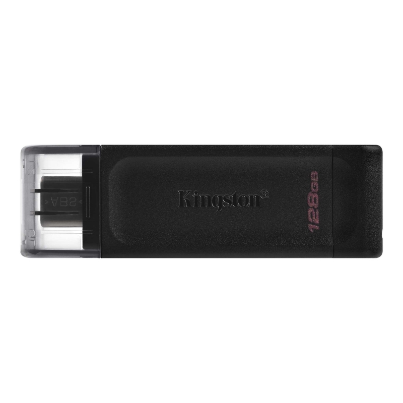 FAELAP0568_800 Kingston DataTraveler DT70 128GB USB C 3.2 Negro - Imagen 1