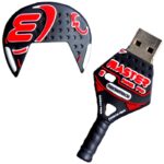 TECH ONE TECH Raqueta padel roja 32 Gb USB 2.0 - Imagen 2