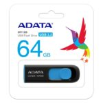 ADATA Lapiz Usb UV128 64GB USB 3.2 Negro/Azul - Imagen 3
