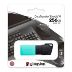 Kingston DataTraveler DTXM 256GB USB 3.2 Gen1 Turq - Imagen 3