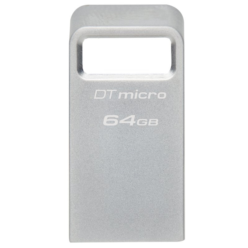 FAELAP0674_800 Kingston DataTraveler DTMC3G2 64GB Metal USB3.2 - Imagen 1