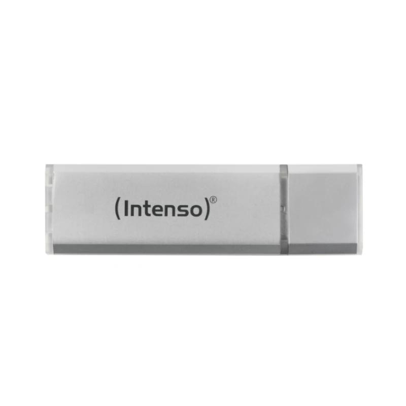 FAELAP0714_800 Intenso 3521472 Lápiz USB 2.0 Alu 16GB Silver - Imagen 1