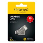 Intenso Lápiz USB cMobile USB 3.0 + TypeC 128GB - Imagen 2