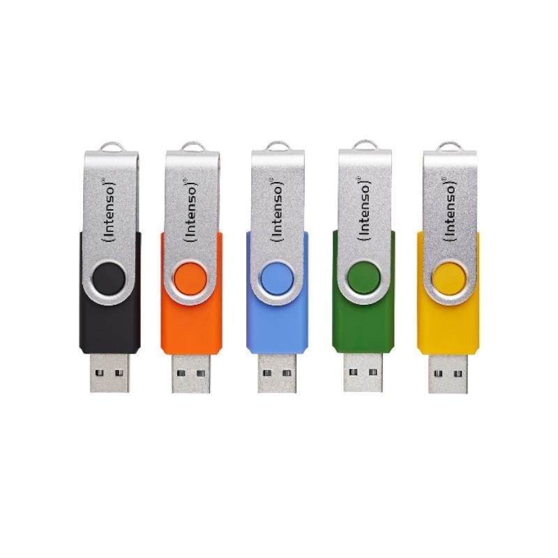 FAELAP0792_800 Intenso Office Line Multipack Pen USB 3.2 16GB 5u - Imagen 1
