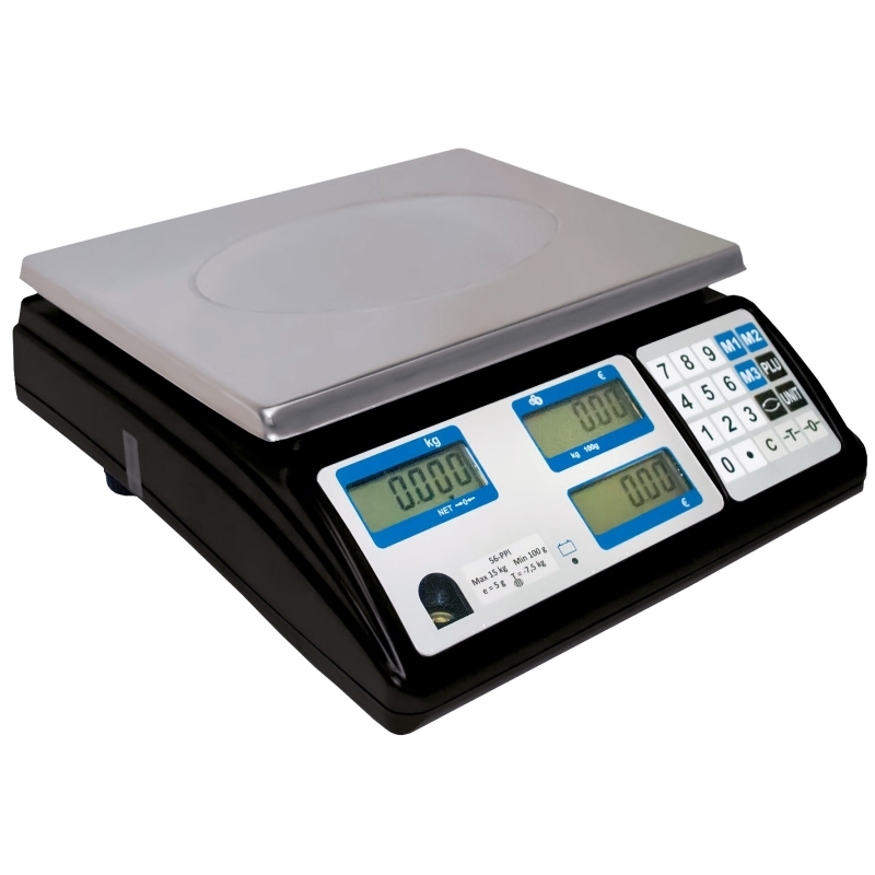 FESLBI0004_800 Mustek Balanza Minerva 56PPI - 15 KG - Peso - Imagen 1