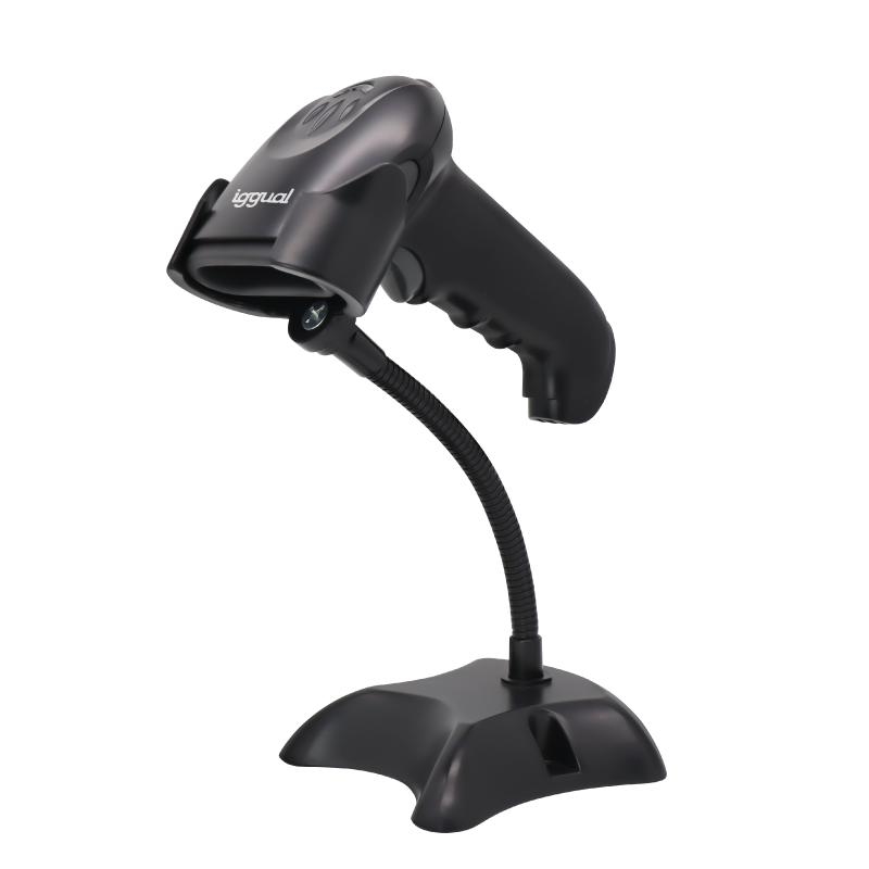 FESLCB0238_800 iggual Lector código barras 2D USB gatillo soporte - Imagen 1