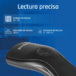 iggual Lector código barras 2D USB botón soporte - Imagen 2