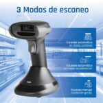 iggual Lector código barras 2D Bluetooth 2.4G base - Imagen 3