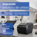 iggual Impresora Térmica TP8002 USB+RS232+Ethernet - Imagen 4