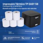 iggual Impresora térmica tickets TP EASY 58 USB+RJ - Imagen 2
