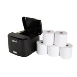 iggual Kit impresora térmica TP EASY 58 + 5 rollos - Imagen 2
