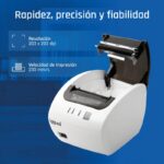 iggual Impresora térmica TP EASY 80W USB+RJ11 blan - Imagen 2