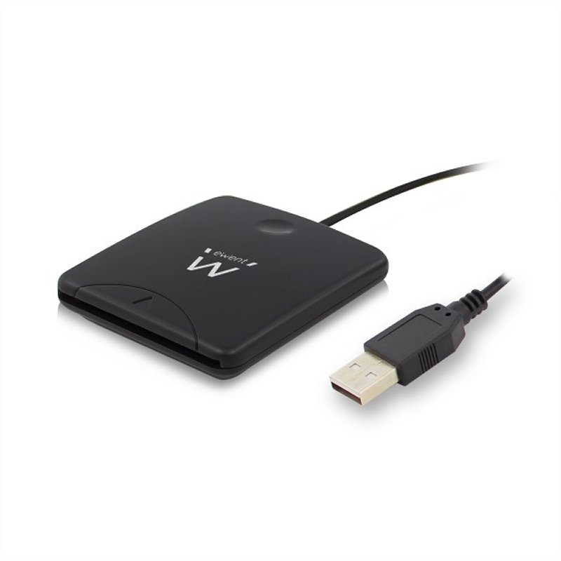 FLTLCH0025_800 EWENT EW1052 Lector Tarjetas USB2 DNI/Sanitaria - Imagen 1