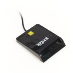 iggual Lector DNI SIP tarjetas ID USB 2.0 negro - Imagen 2
