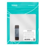 Tooq TQR-3001G Lector USB3.0 (USB-C+USB-A) SD/TF - Imagen 2