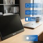 iggual Monitor portátil 15,6" IPS FHD USB-C funda - Imagen 3