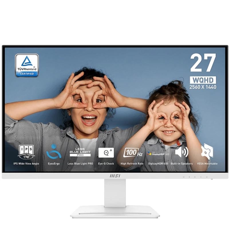 FMOMLE1018_800 MSI MP273QW E2 Monitor 27" WQHD 2xHDMI DP MM bco - Imagen 1