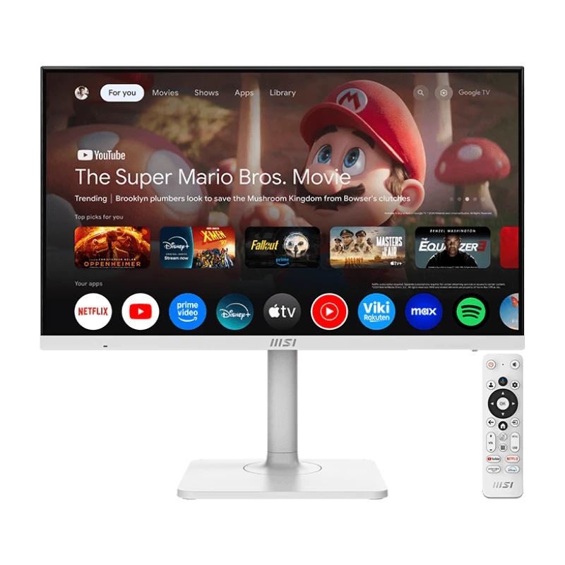 FMOMLE1030_800 MSI MD272UPSW Smart Monitor 27" 4K MM AA - Imagen 1