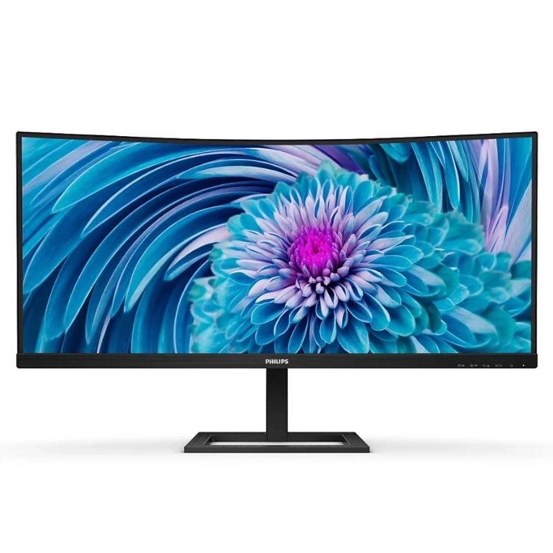 FMOMLE1115_800 Philips 346E2CUAE Monitor 34"WQHD HDMI DP USB cur - Imagen 1