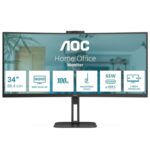 AOC CU34V5C Monitor 27" 2K HDMI USBc MM AA cur