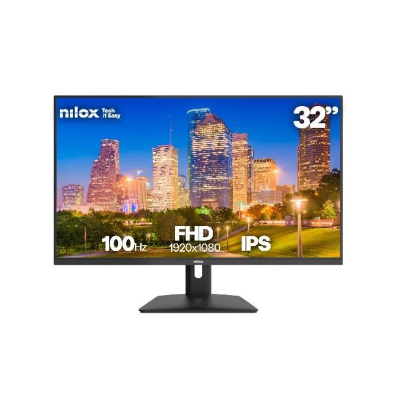 FMOMLE1155_800 NILOX NXM32FHD1001 Monitor 32" IPS 100HZ HDMI VGA - Imagen 1
