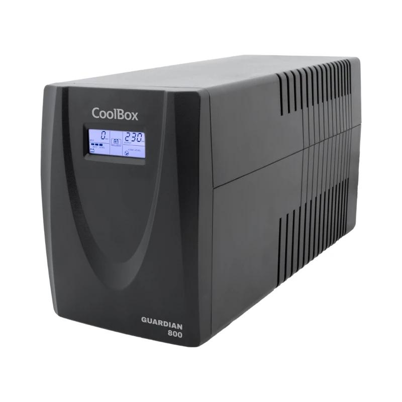 FSASFL0265_800 COOLBOX SAI GUARDIAN 3 800VA 480W CON PANTALLA LCD - Imagen 1