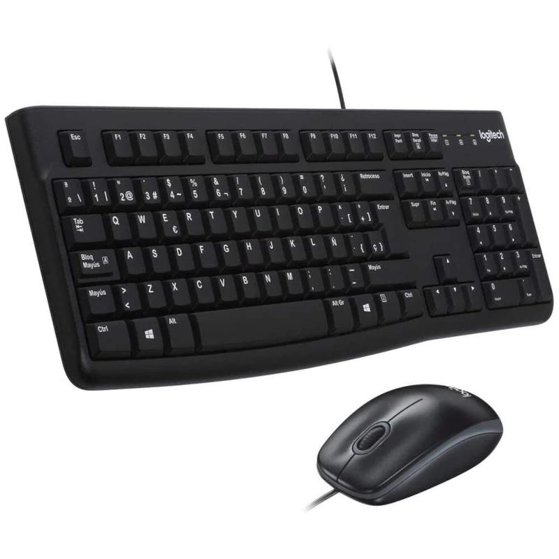 FTRCTR0041_800 Logitech MK120 Teclado + Ratón óptico 1000dpi USB - Imagen 1