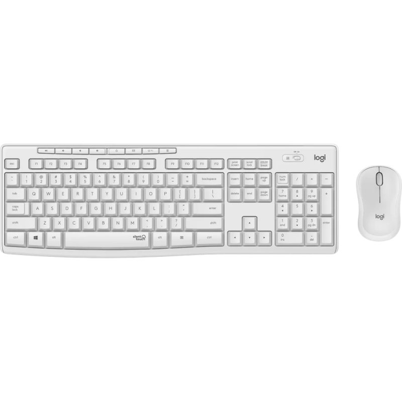 FTRCTR0184_800 Logitech MK295 Teclado y raton inalambrico Blanco - Imagen 1